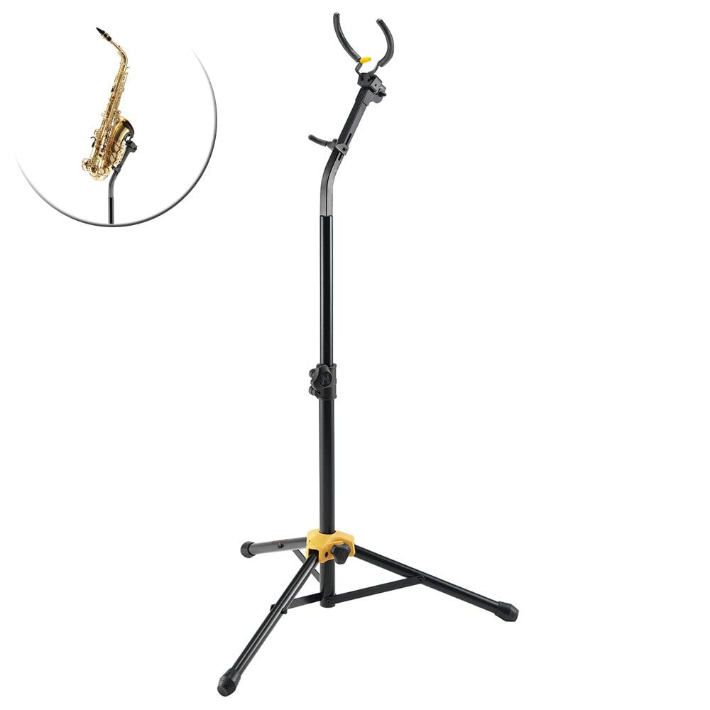 Tall Alto/Tenor Saxophone Stand with Auto Grip System W173