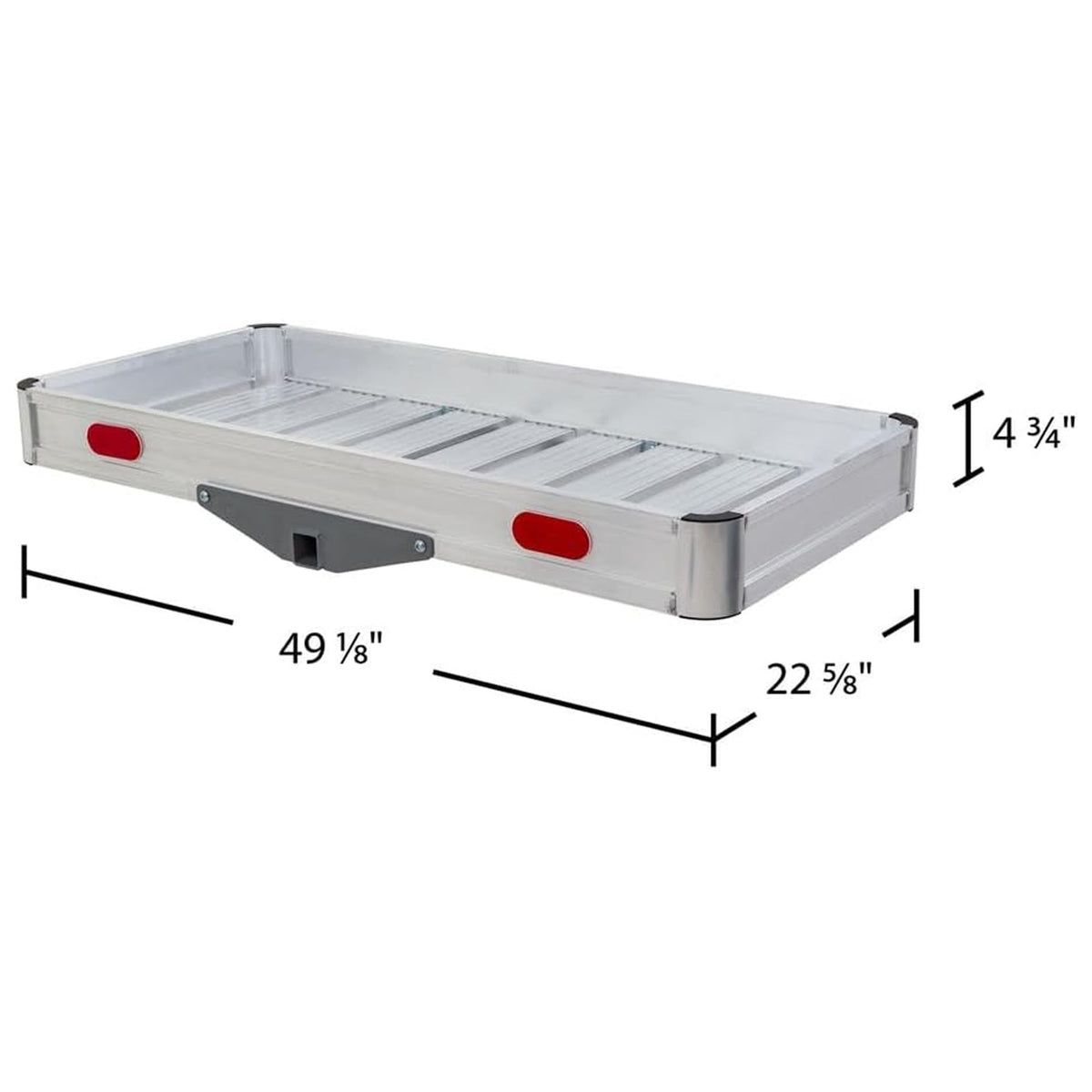 Aluminum Hitch Cargo Carrier Tray 550 lb Capacity N11650