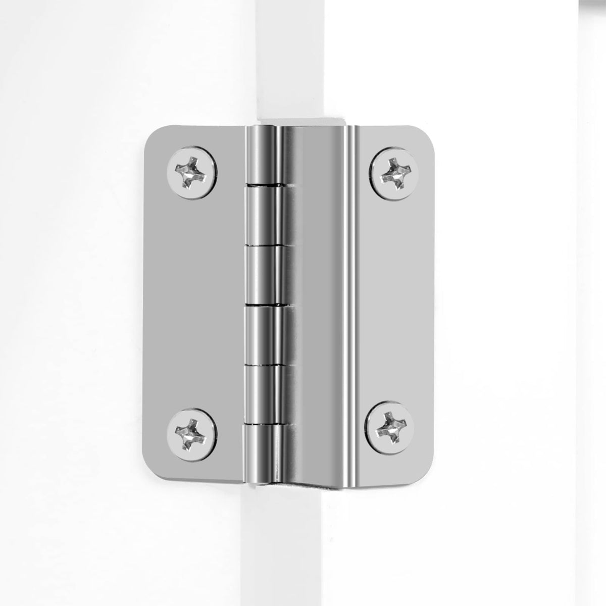 Wall Mounted White Bathroom Storage Cabinet with Doors D4378