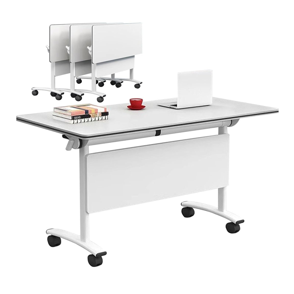 Folding Table with Locking Wheels P259000