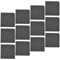 Black Natural Stone Cup Coaster Set O5232