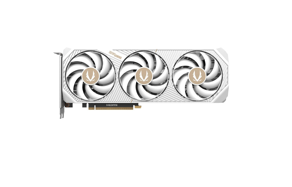 White 12GB GDDR7 192-bit PCIE 5.0 Gaming Graphics Card D69871