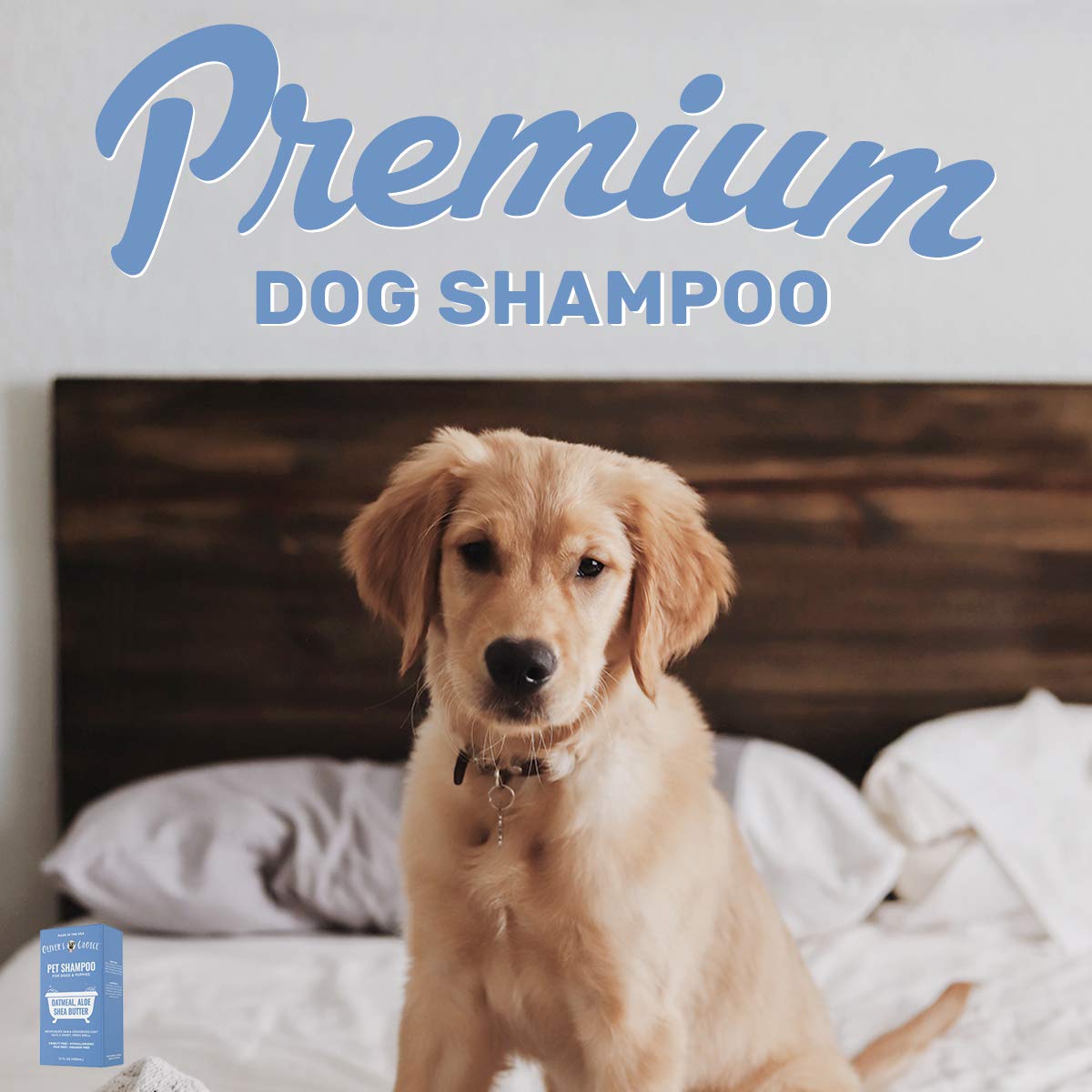 Oatmeal Aloe Shea Butter Dog Shampoo 14 fl. oz Y8953