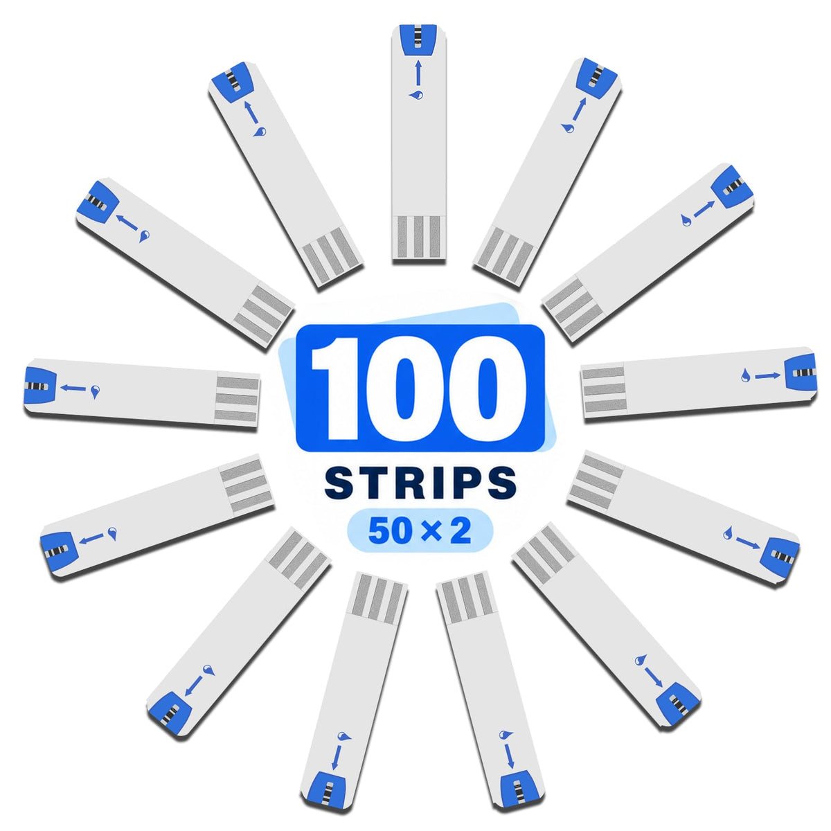Glucose Test Strips 100 Count H693091