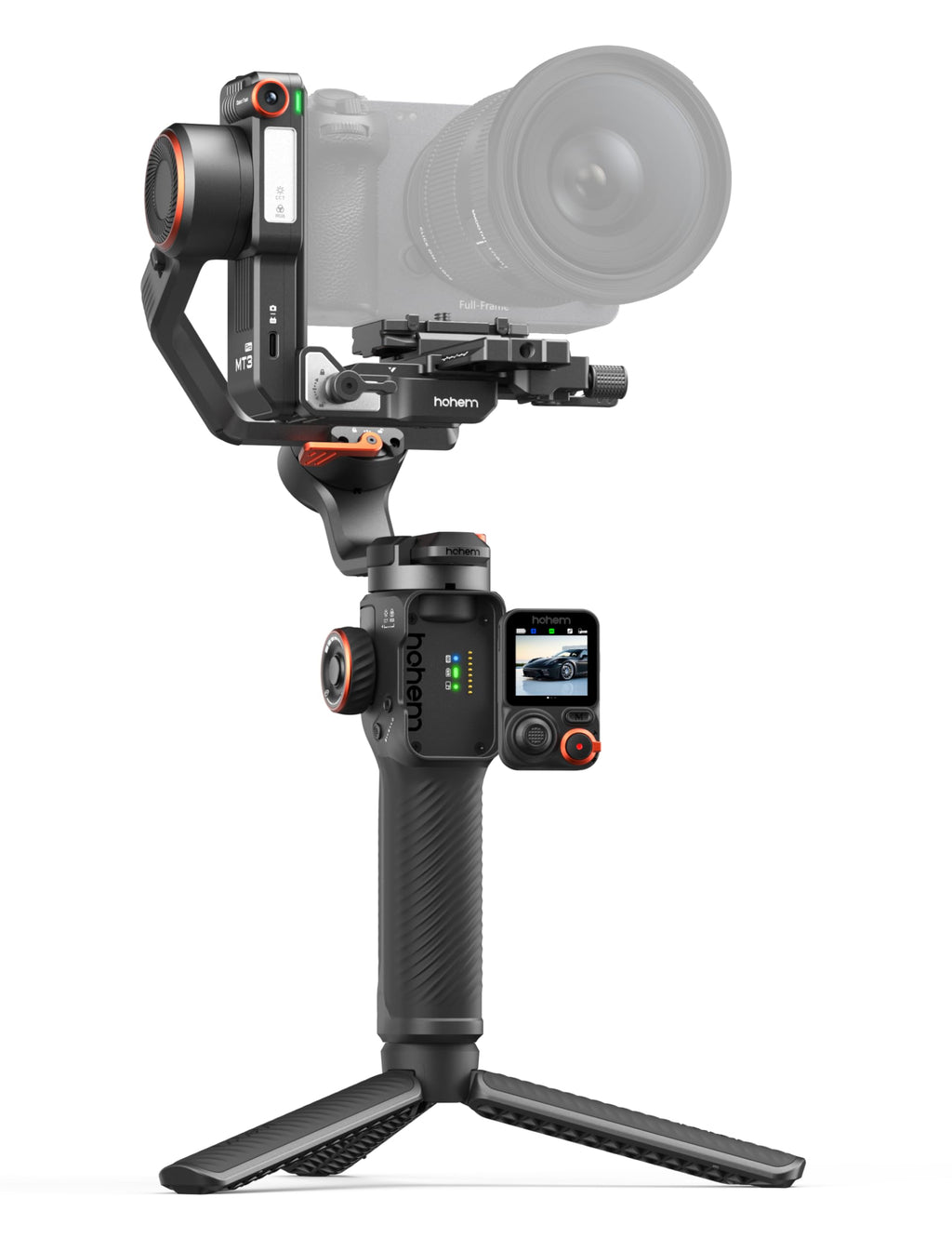 3-Axis Gimbal Stabilizer with AI Tracker and Detachable Touchscreen Control F69209