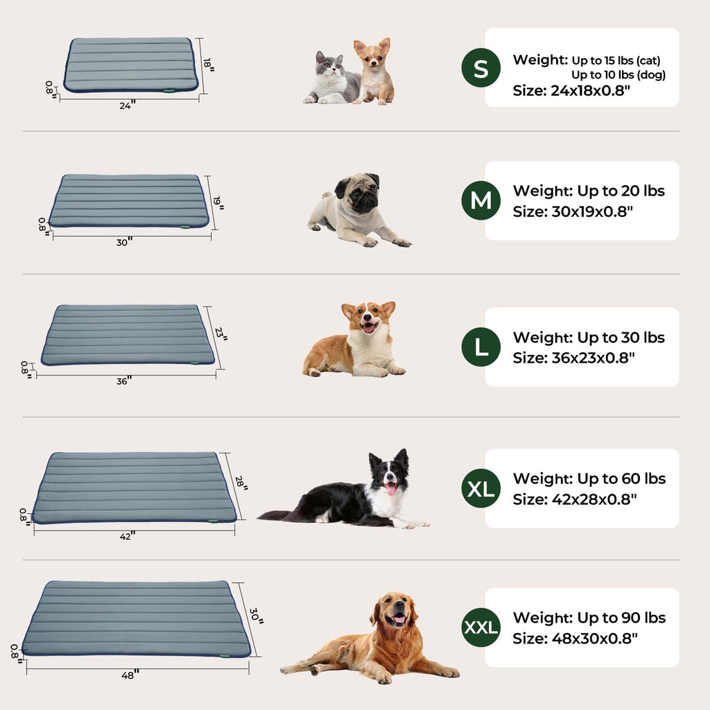 Washable Water-Resistant Dog Crate Pad N337