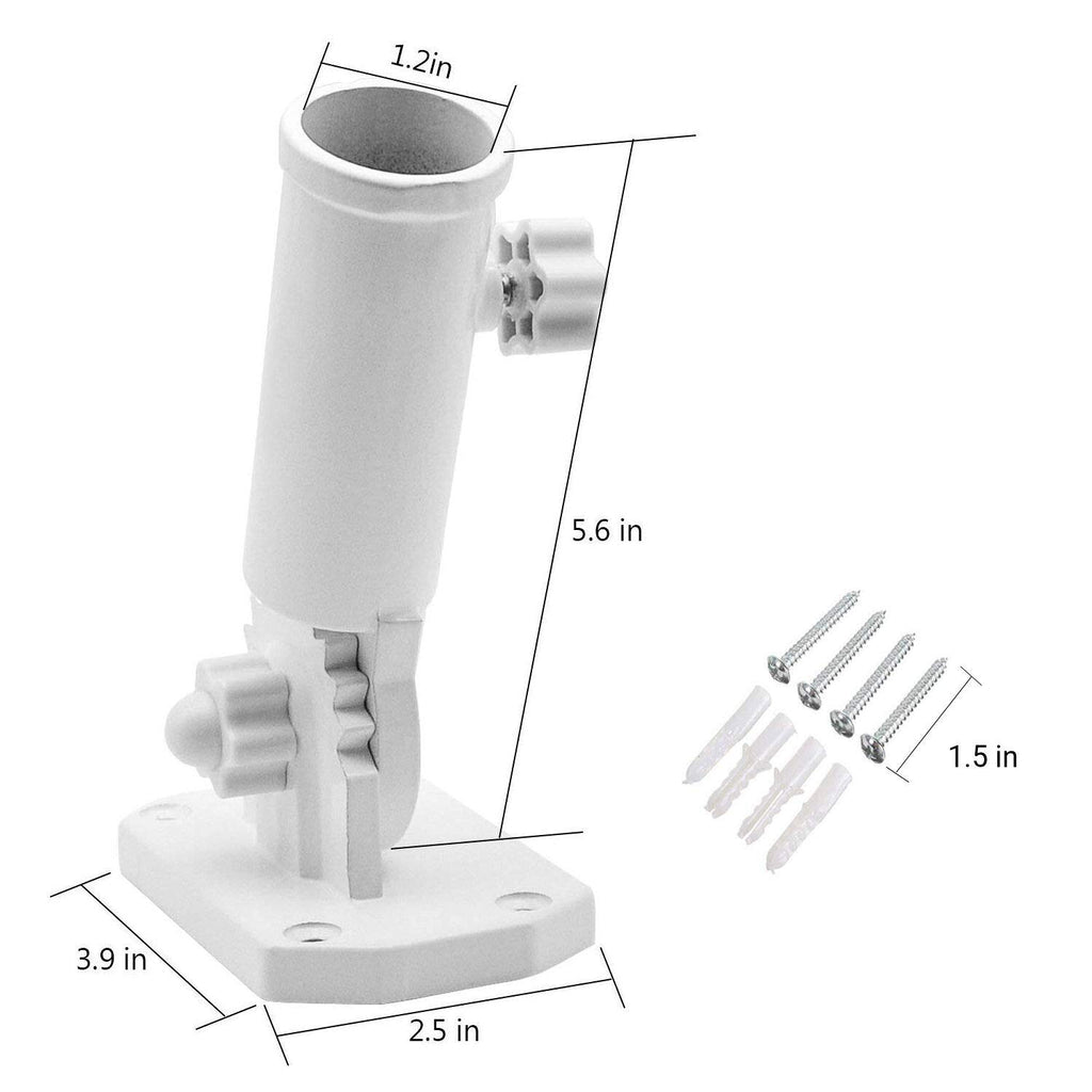 Adjustable Aluminum Flag Pole Bracket H289097