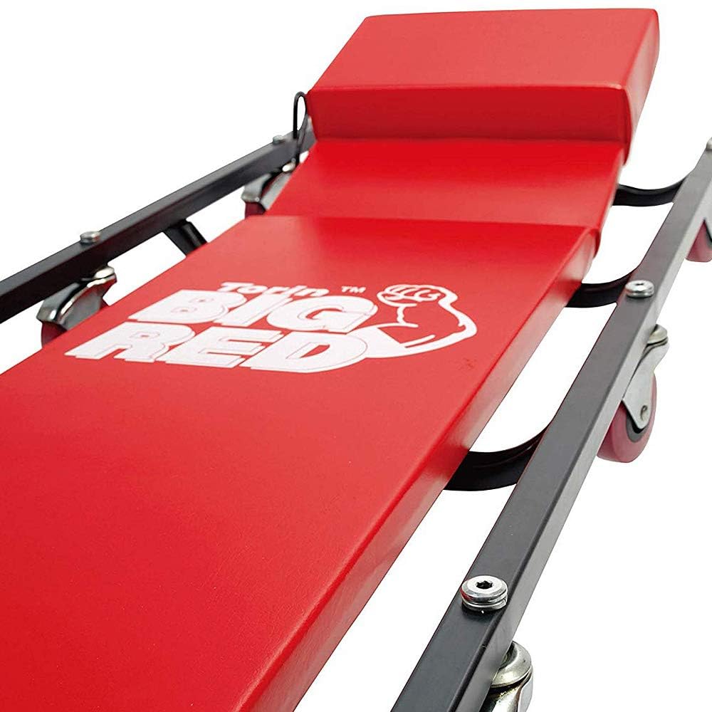 40" Padded Mechanic Creeper with 6 Casters F5463