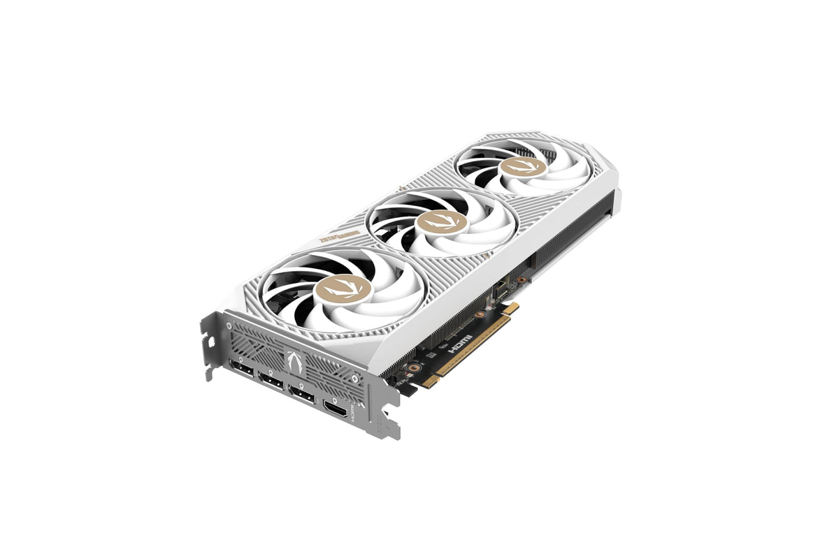 White 12GB GDDR7 192-bit PCIE 5.0 Gaming Graphics Card D69871