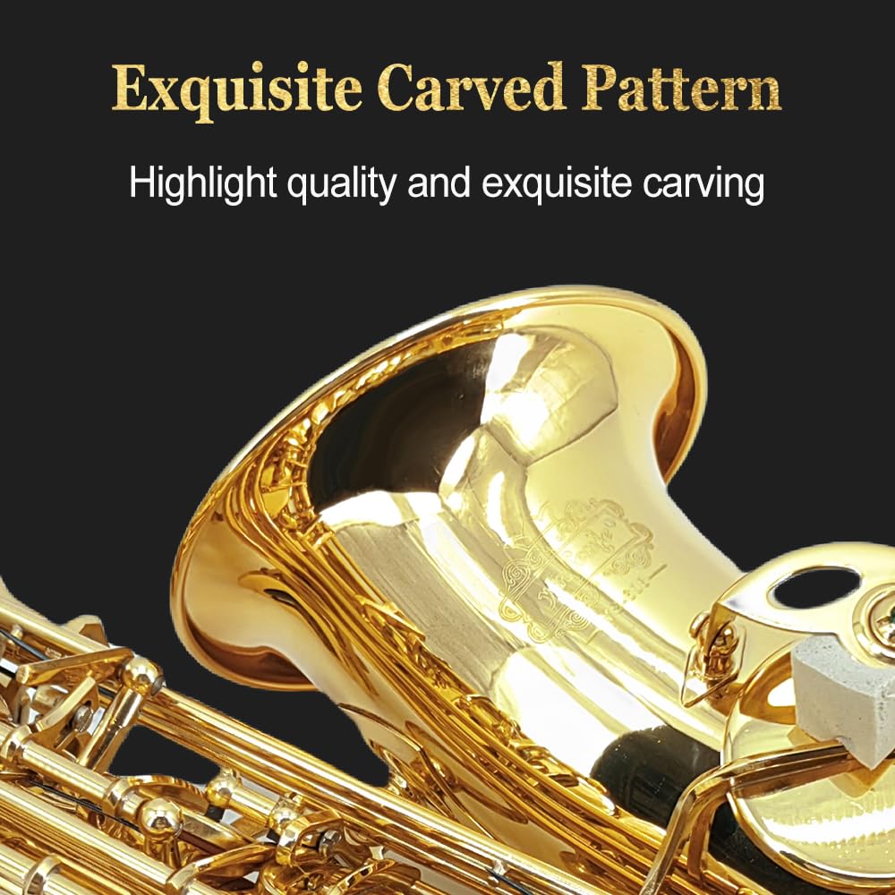 Eb Alto Saxophone Full Kit with Carrying Case N155