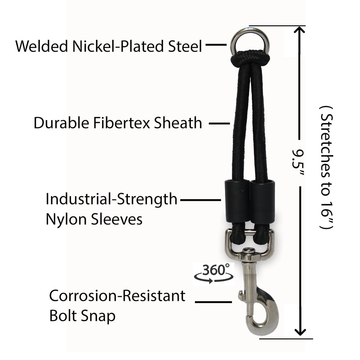 Bungee Dog Leash Extension I7991