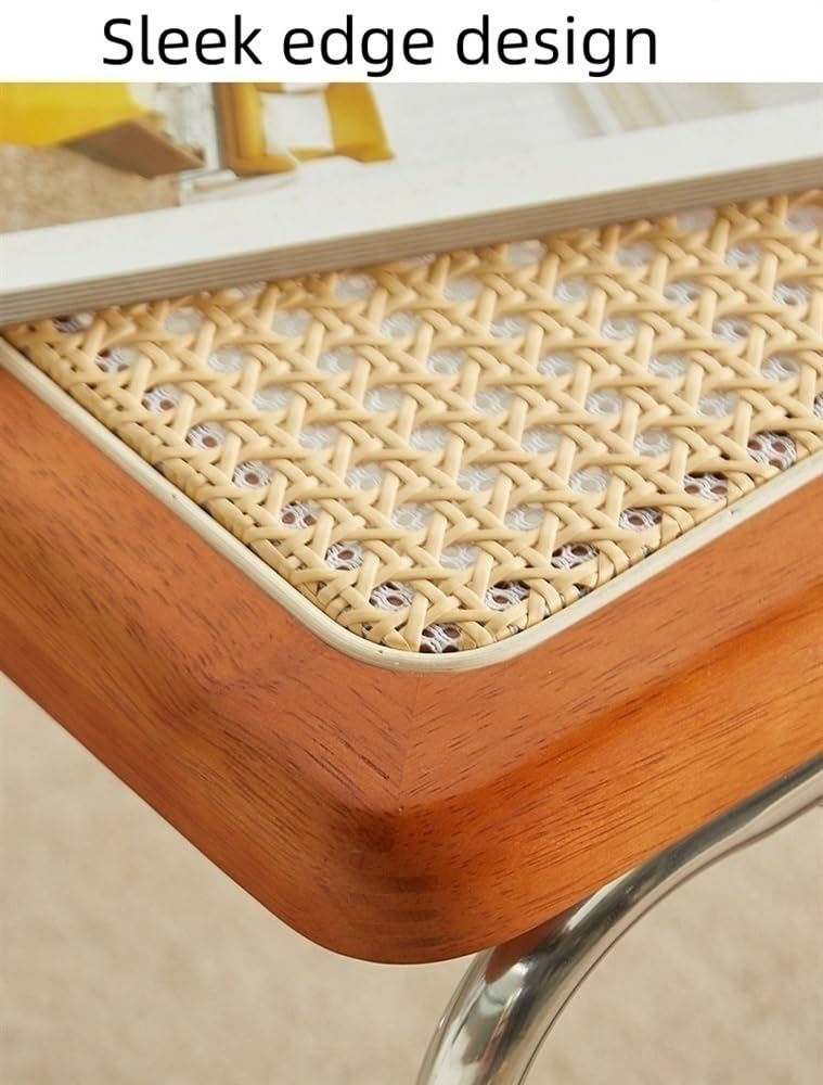 Square Coffee Table Set of 2 Rattan W151