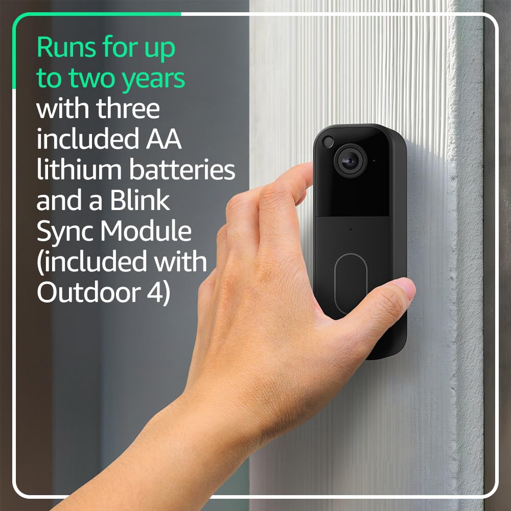 Wireless Video Doorbell + Outdoor Camera System C215