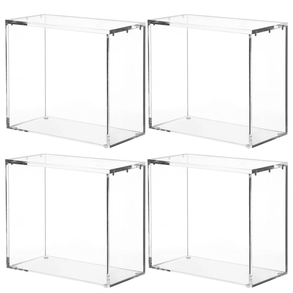 4 Pcs Acrylic Display Cases with Lid I6834