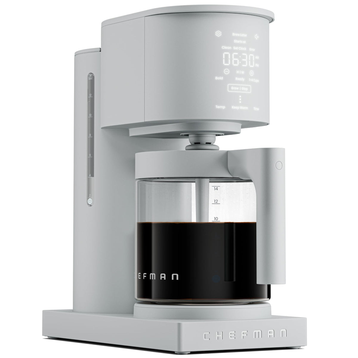 Programmable Drip Coffee Maker, 14-Cup Glass Carafe J795