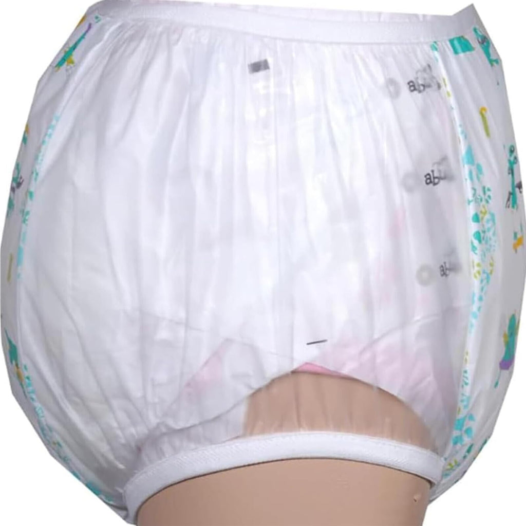 Adult Plastic Diaper Cover Waterproof Pull-On Incontinence Pants M187371
