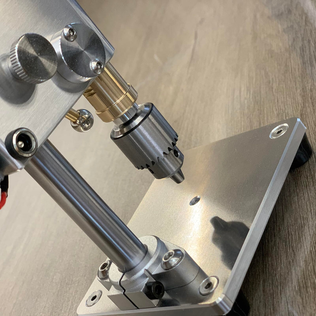 Mini Benchtop Drill Press, Speed Adjustable, 0.3-4mm I870