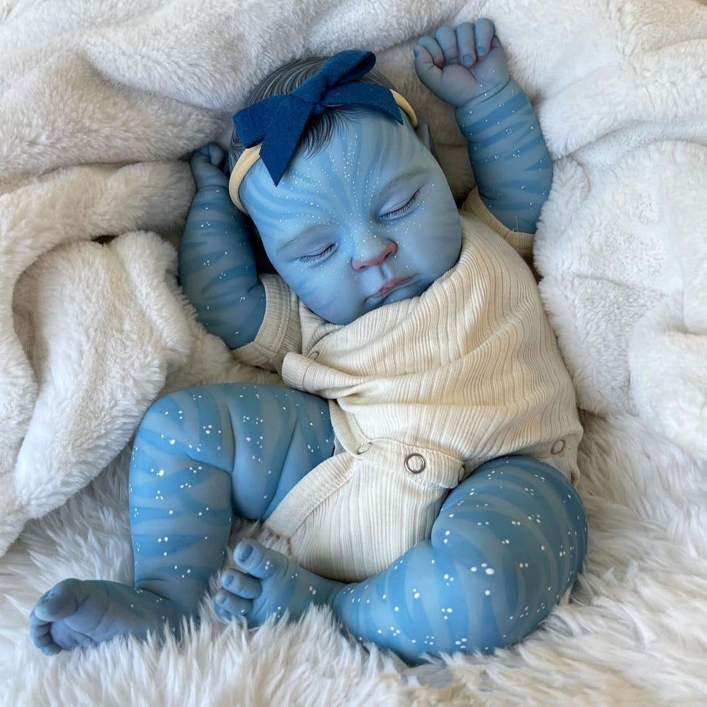 20 Inch Soft Body Vinyl Realistic Sleeping Newborn Baby Doll S483053