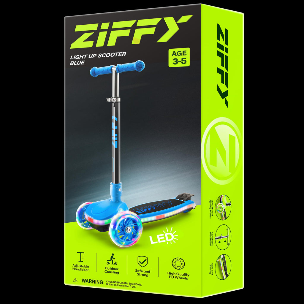 Light-Up 3 Wheel Kids Scooter with LED Lights R914