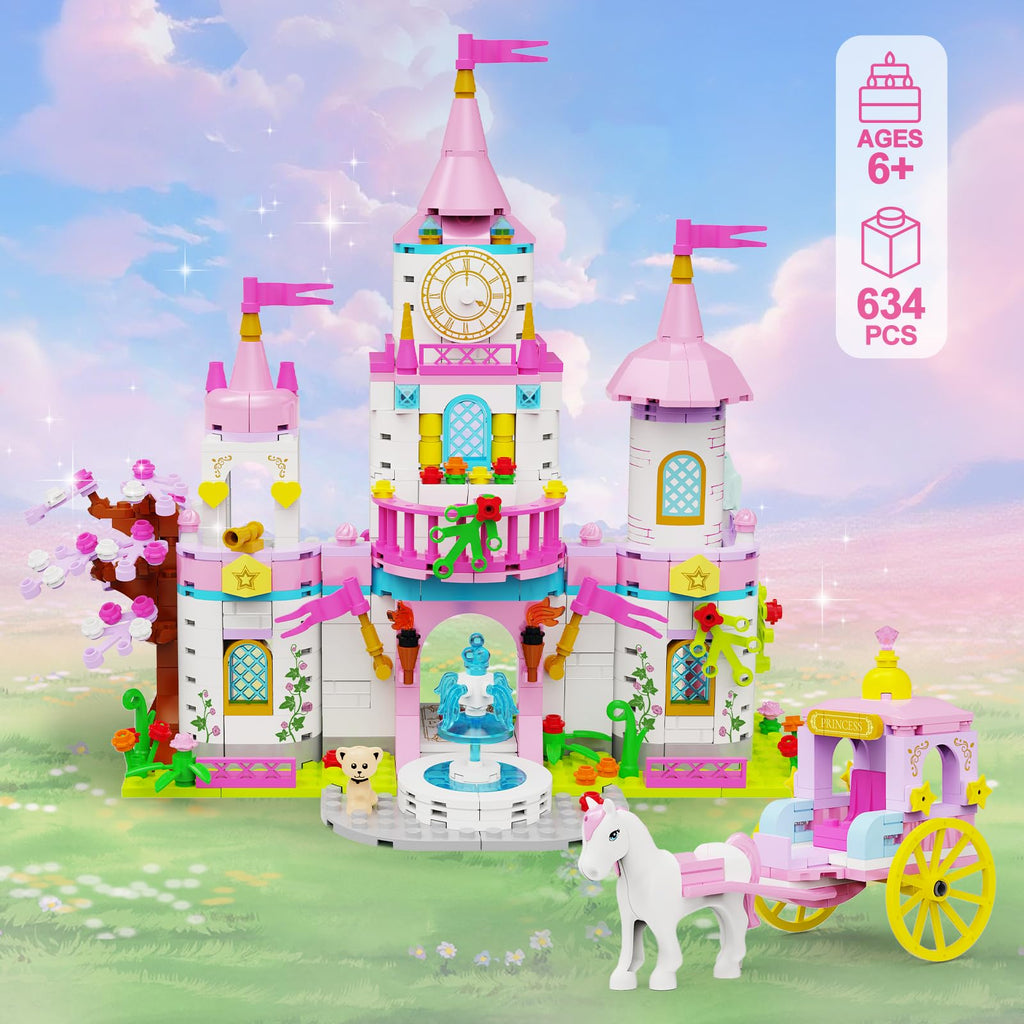 Princess Castle Building Blocks Set 634PCS J328