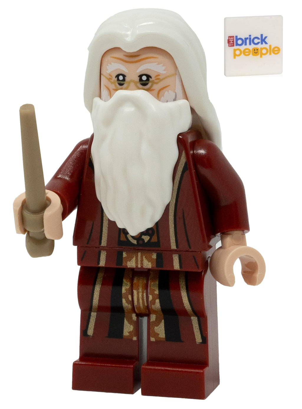 Red Robes Minifigure with Wand E396