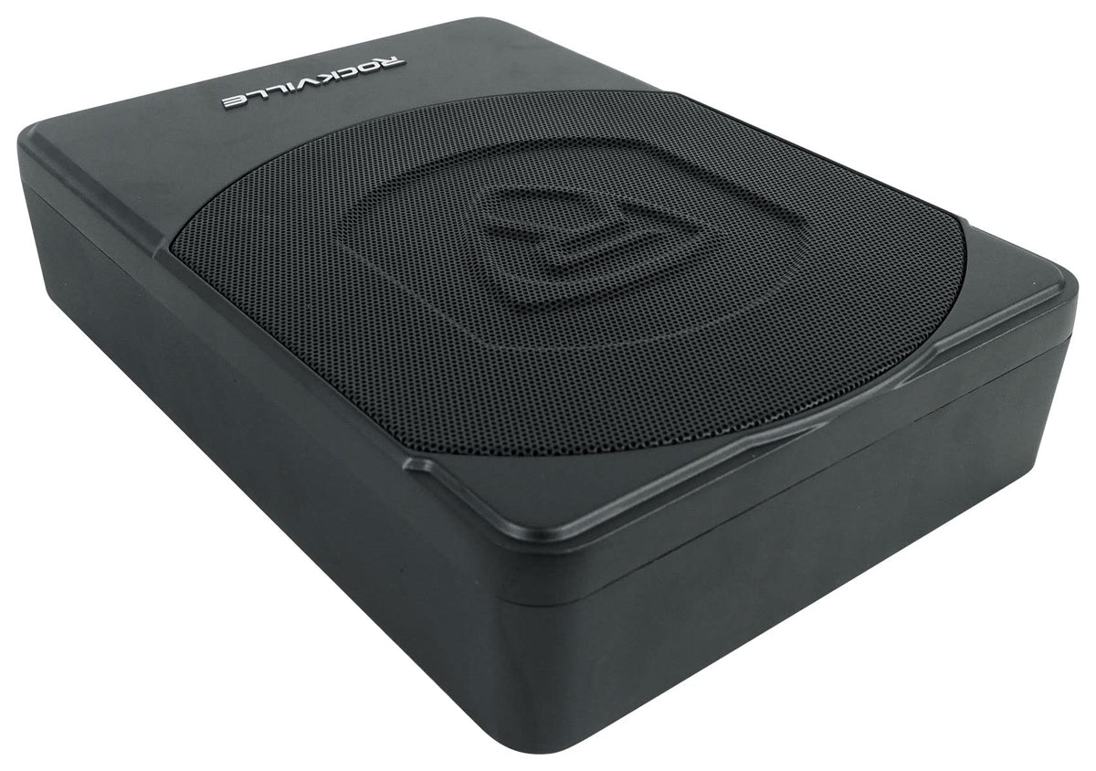 10" Powered Under-Seat Subwoofer with Amp Wiring Kit F7947