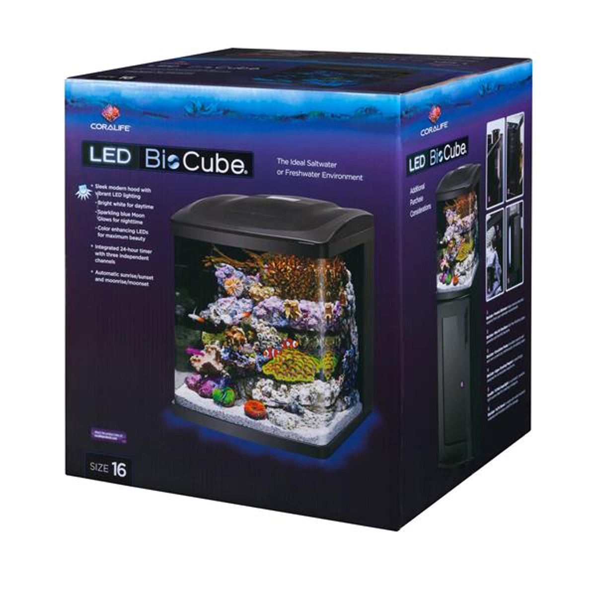16 Gallon Aquarium Starter Kit E904647