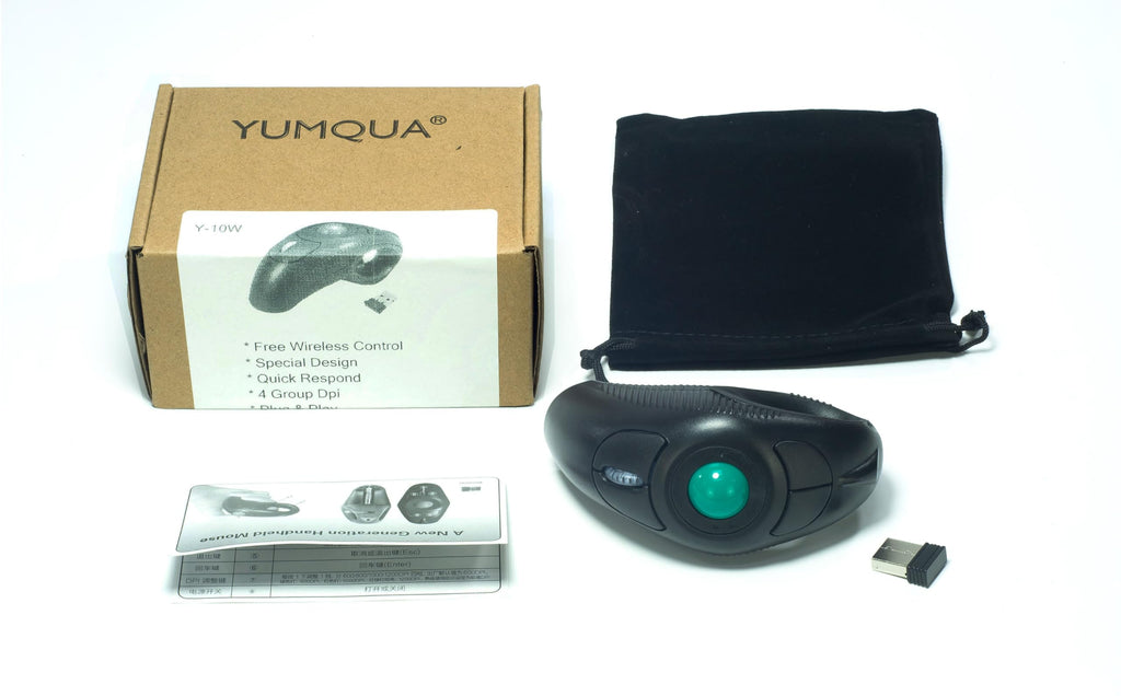 Wireless Trackball Mouse with Roller Ball I533