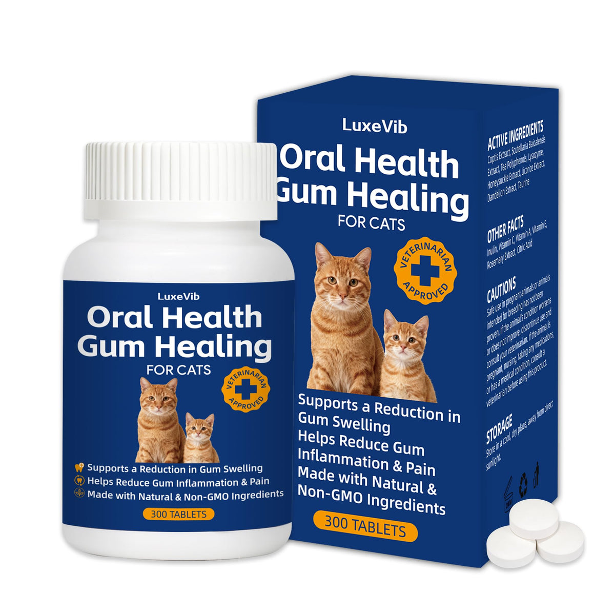 Natural Plant-Based Cat Oral Care L954
