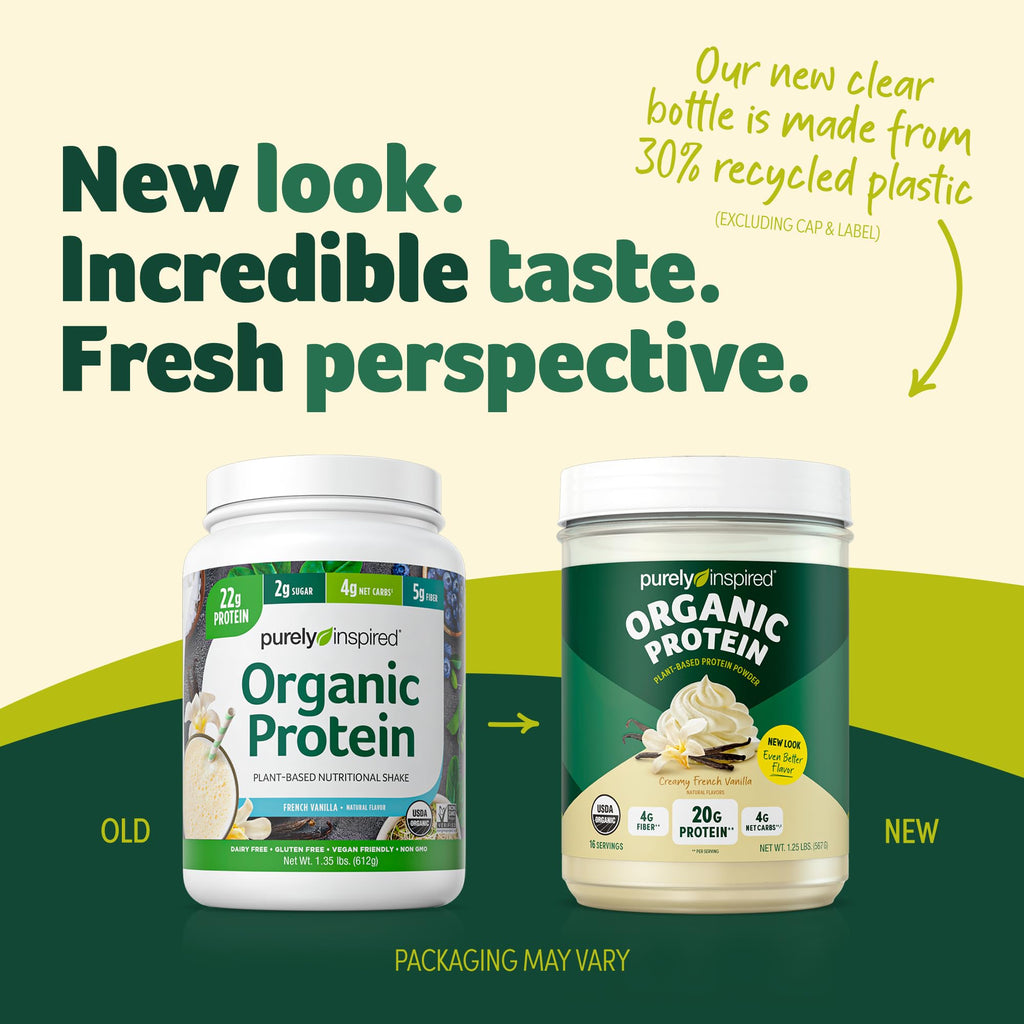 Organic Vegan Protein Powder Pea & Super Greens Powder E4043