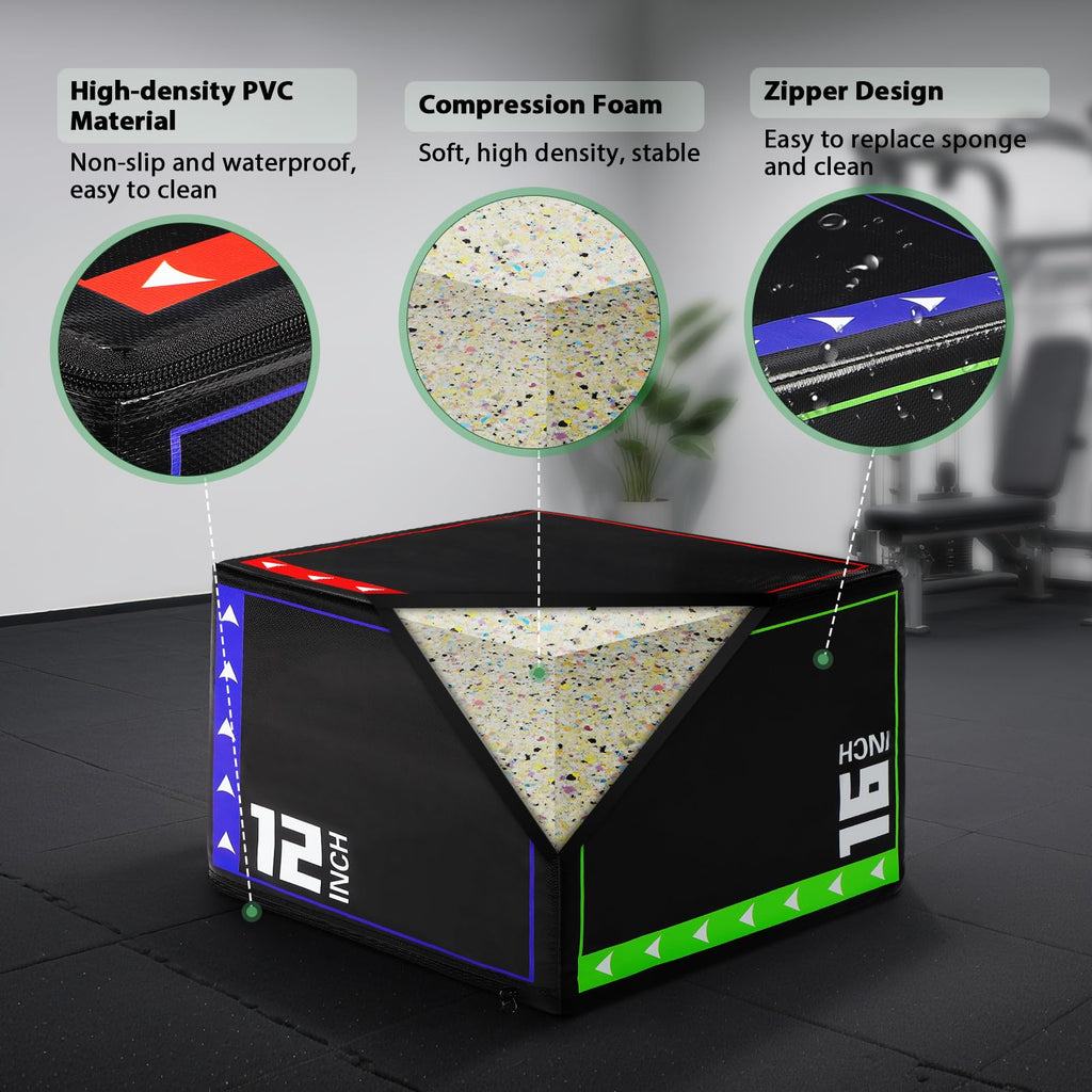 3 in 1 Plyometric Jump Box Z362