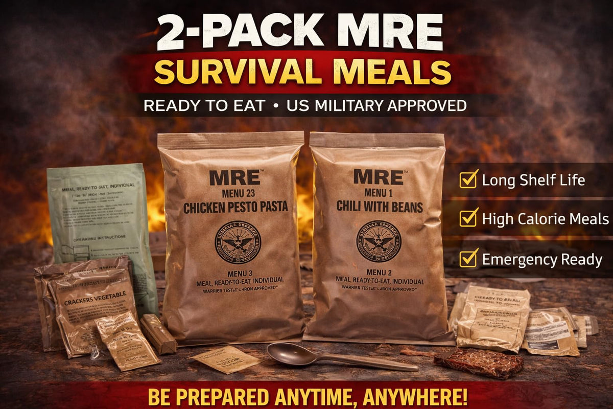 Ready-to-Eat Emergency Meals 2-Pack B2863