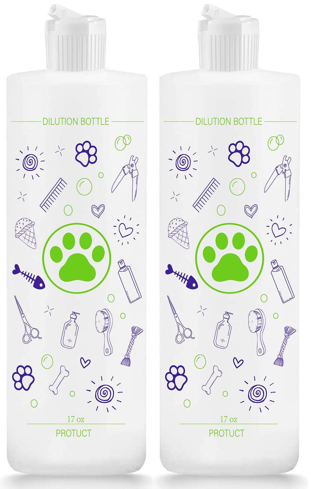 2 Pack Pet Shampoo Mixing Bottles R57857