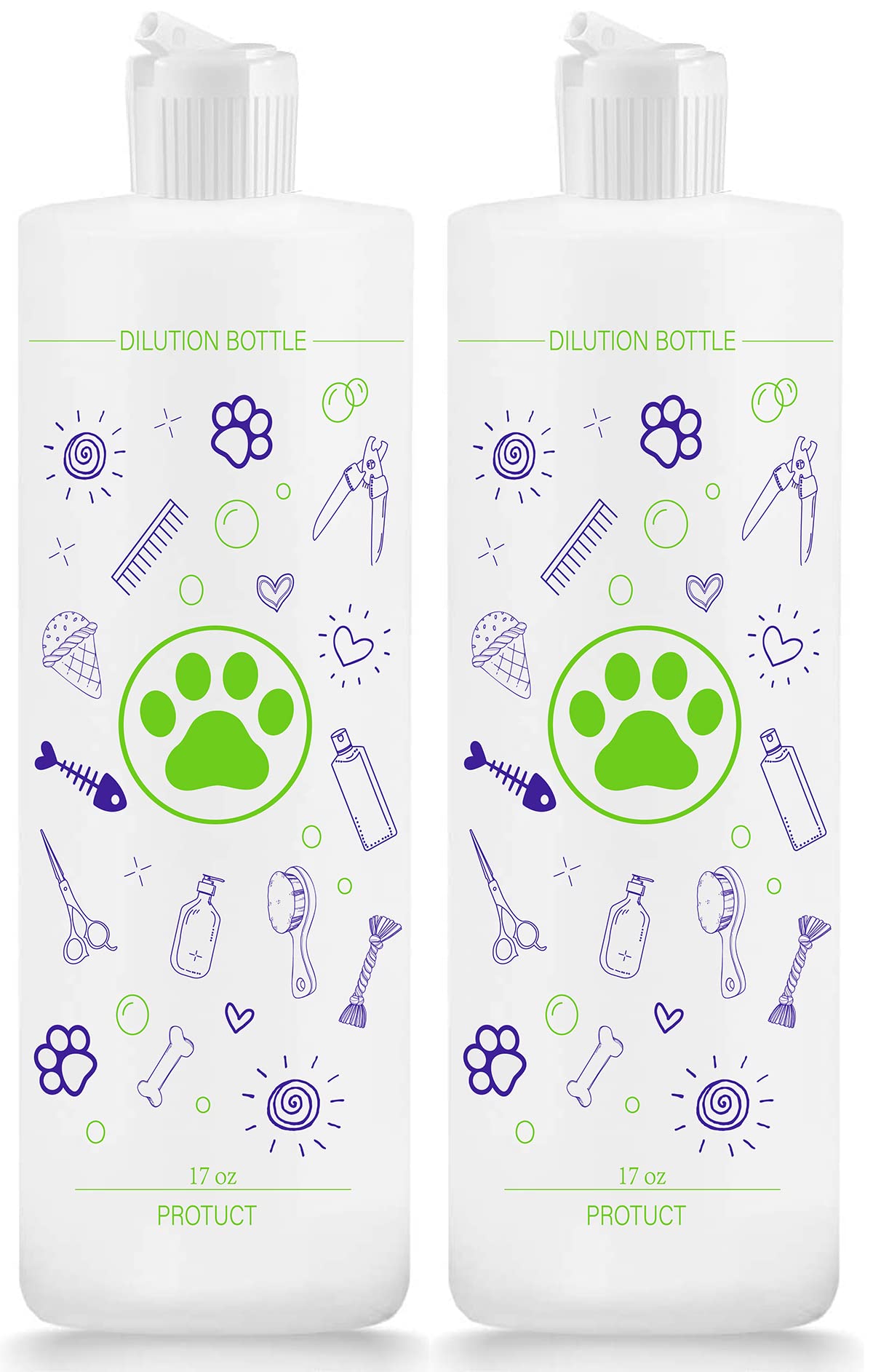 2 Pack Pet Shampoo Mixing Bottles R57857