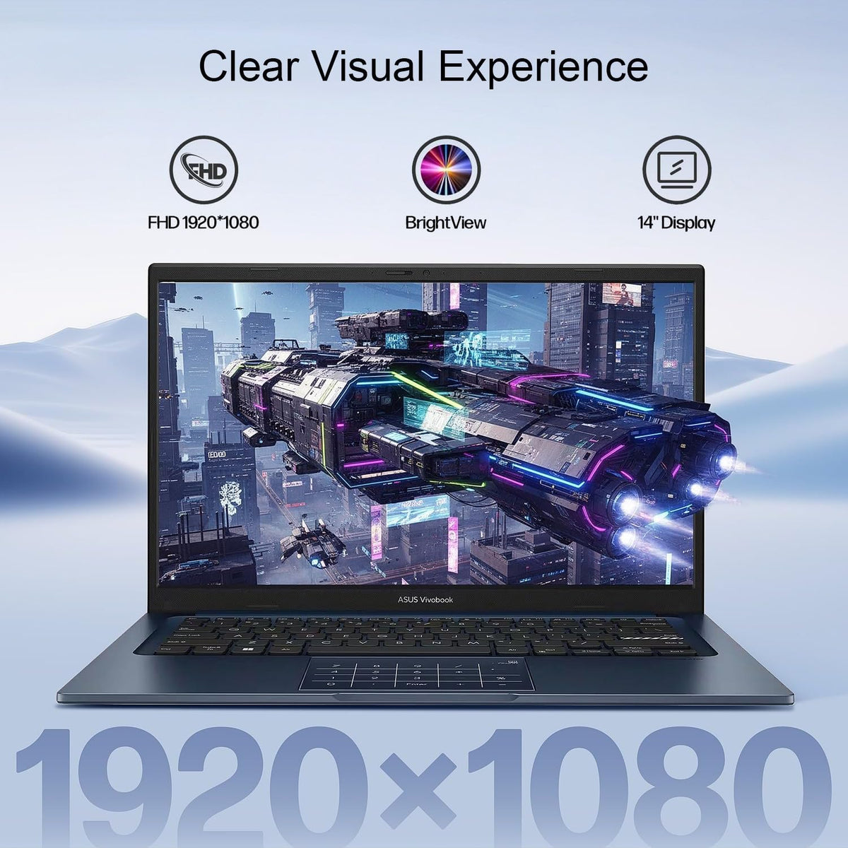 14 FHD Laptop Intel Core i7 12GB DDR4 RAM 256GB SSD P892