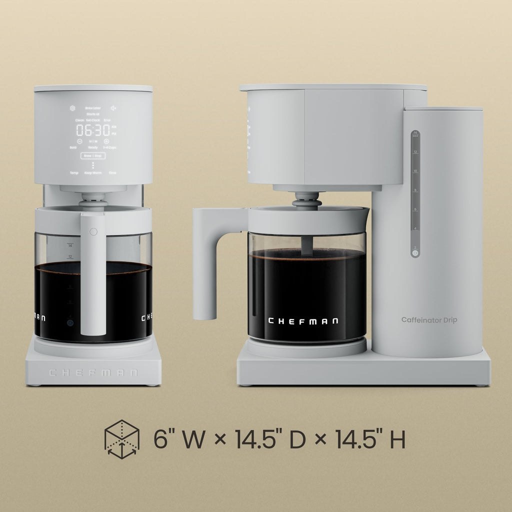 Programmable Drip Coffee Maker, 14-Cup Glass Carafe J795