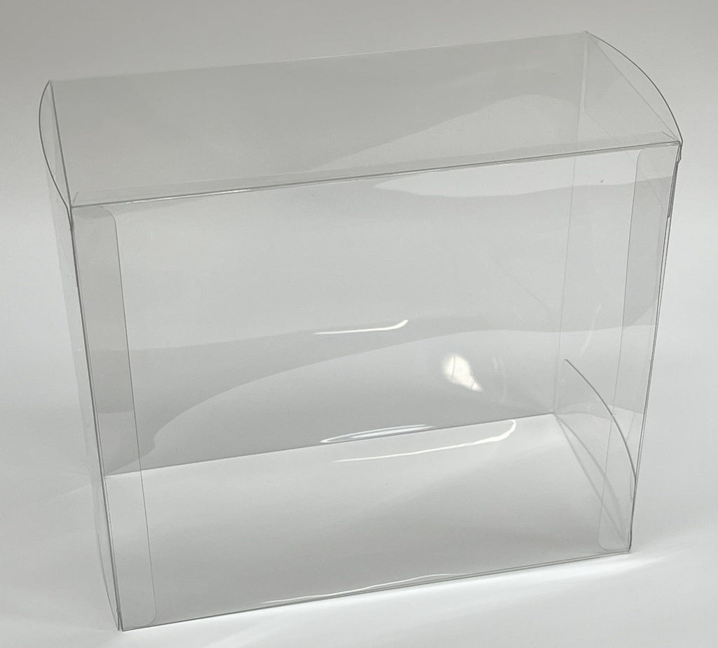 5 Pack Clear Plastic Stackable Display Cases F912561