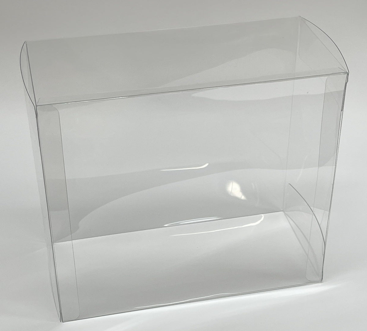 5 Pack Clear Plastic Stackable Display Cases F912561