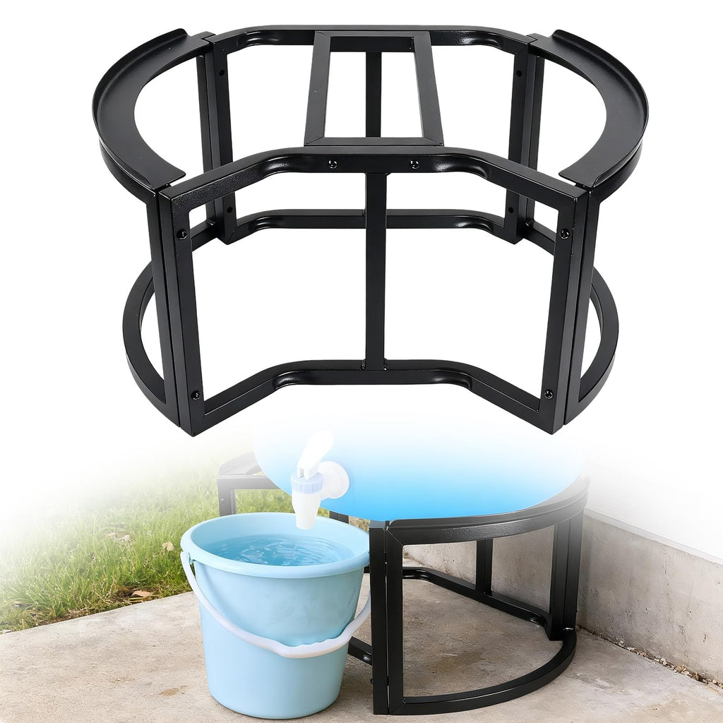 Stainless Steel Rain Barrel Stand for 45/50/55 Gallon Tanks U37106