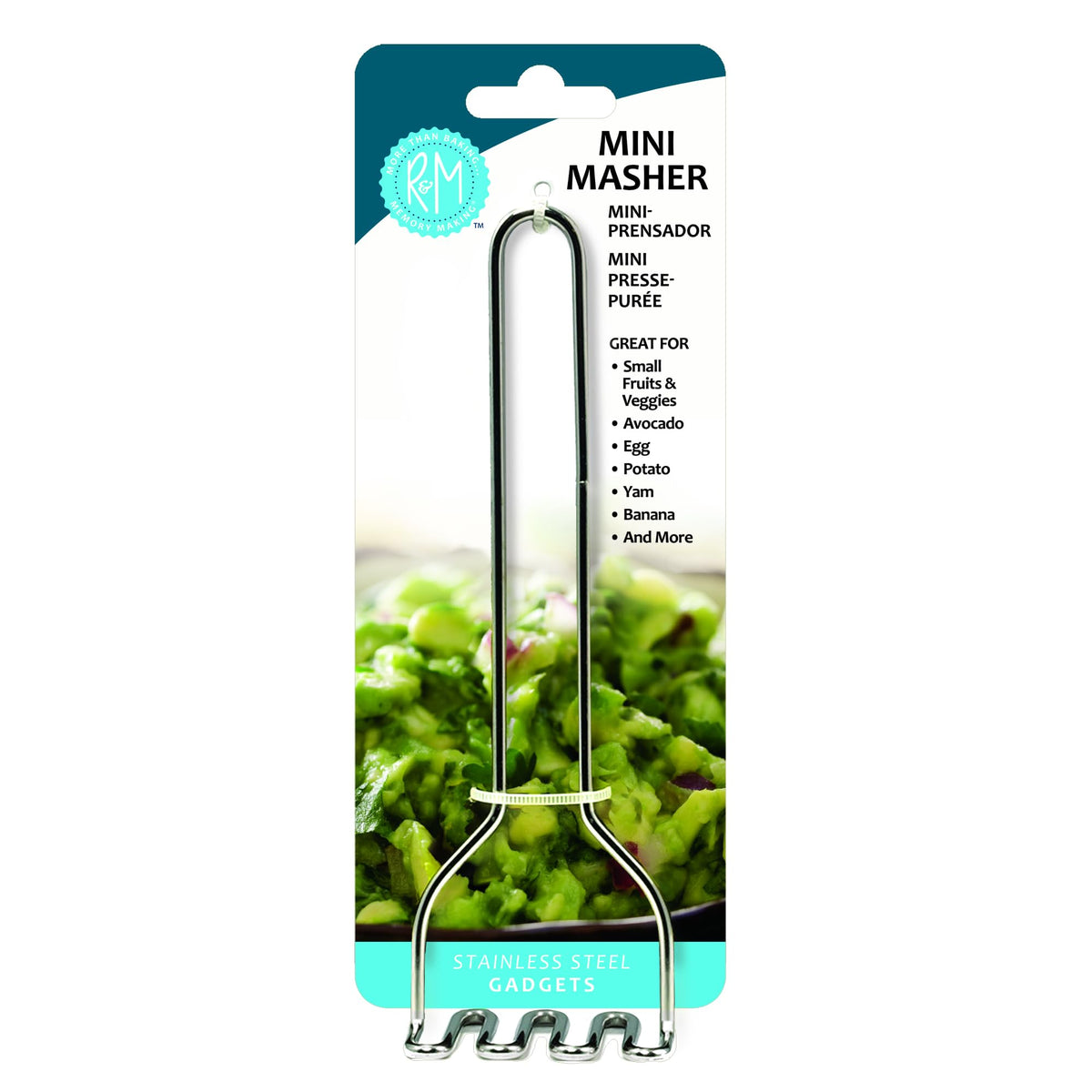 Stainless Steel Mini Potato Masher X708012