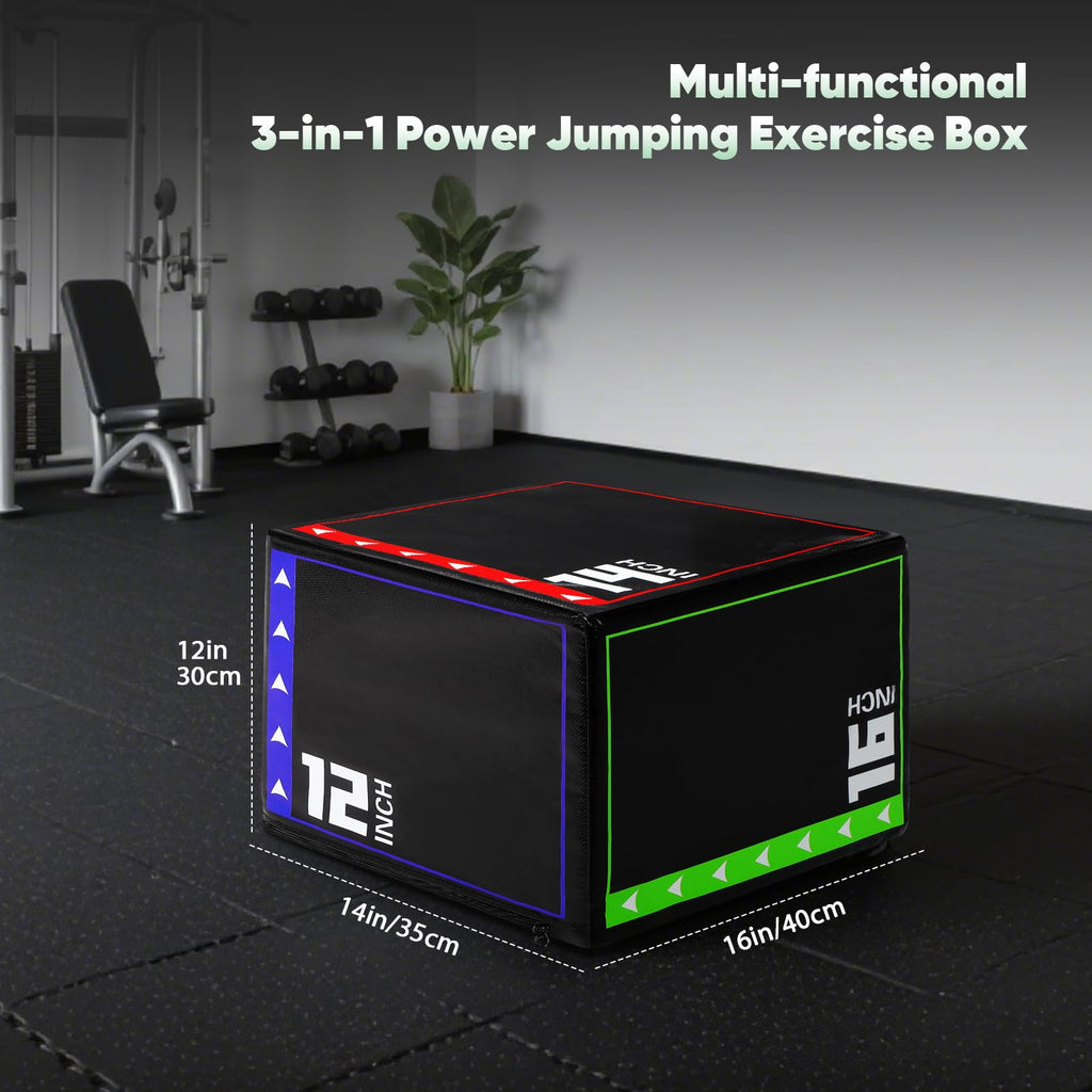 3 in 1 Plyometric Jump Box Z362