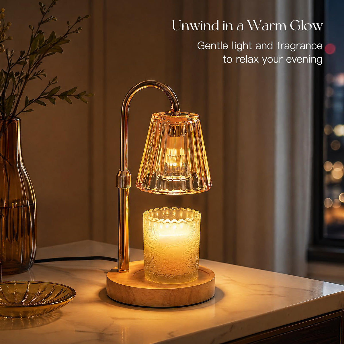 Candle Warmer Lamp with Timer C82183