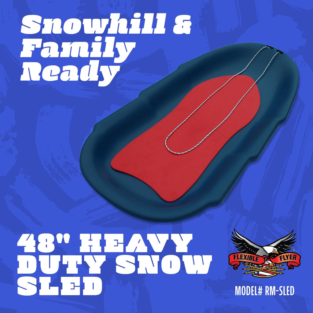 Heavy Duty Plastic Snow Sled V703143