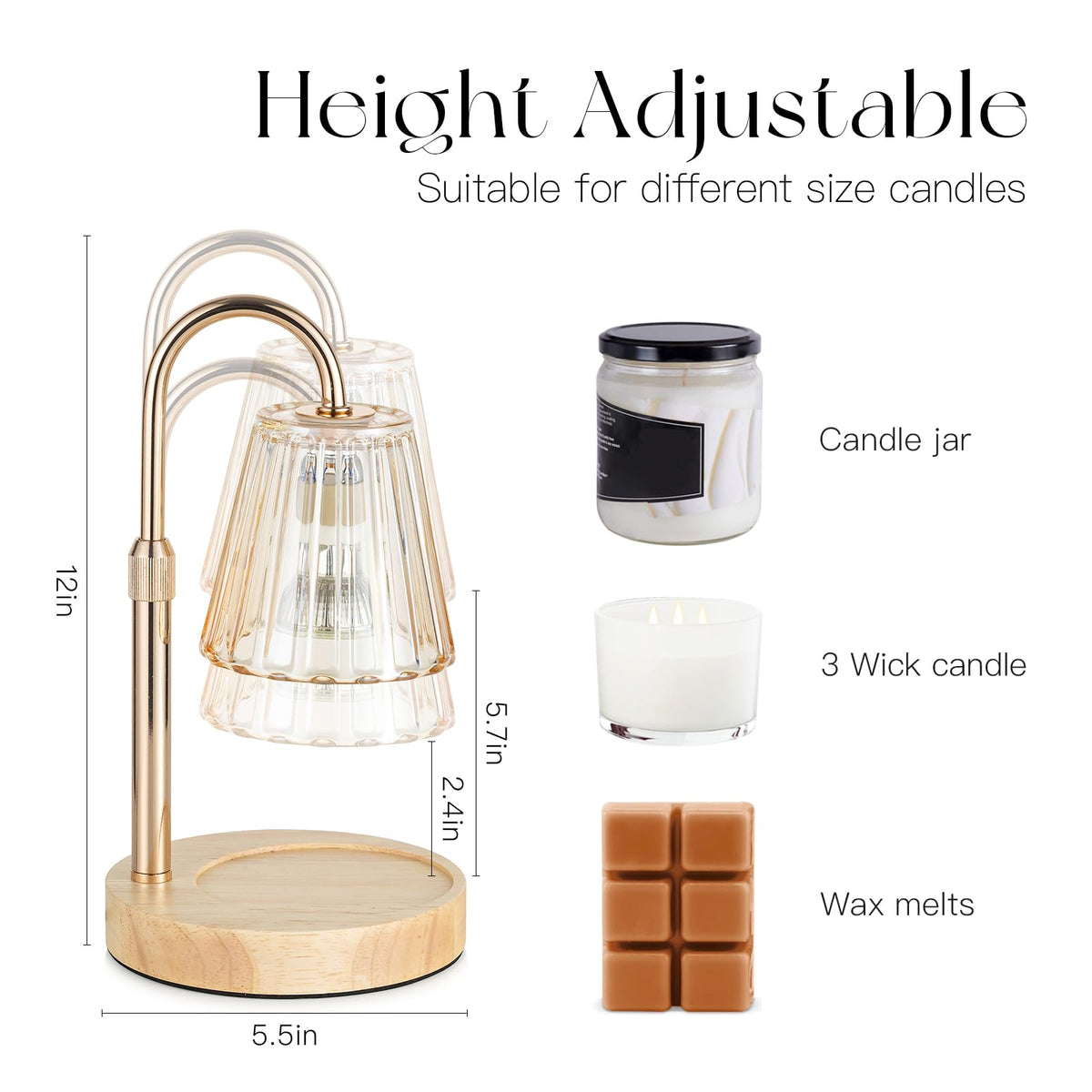 Candle Warmer Lamp with Timer C82183