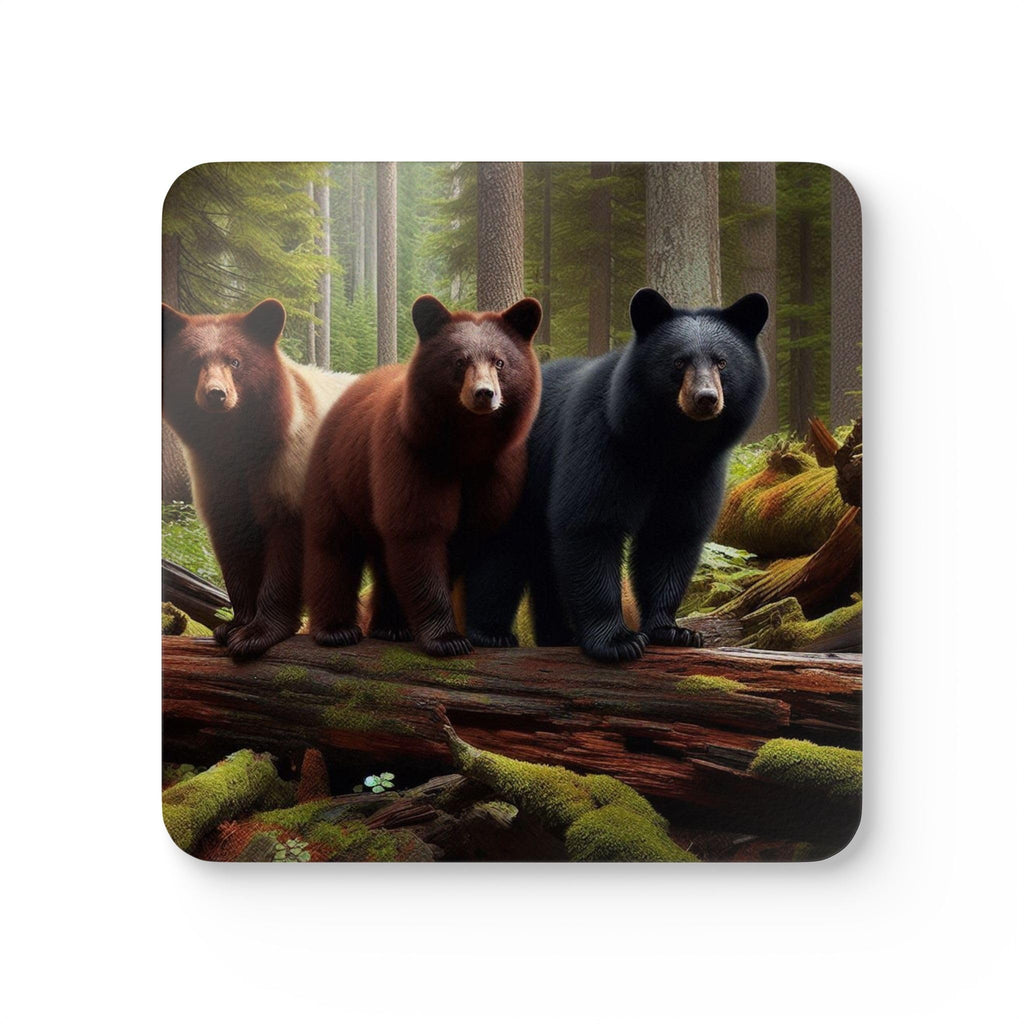 Black Bear Coasters Set of 4 X34456