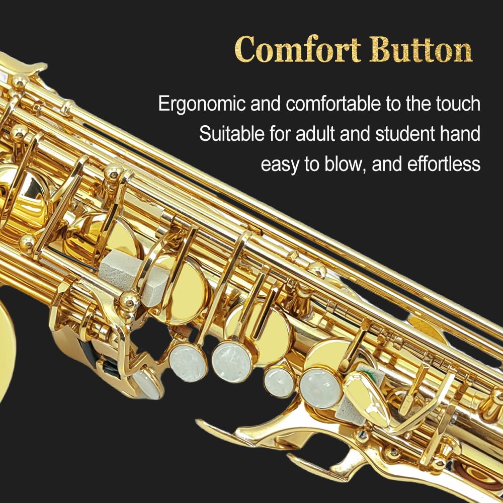 Eb Alto Saxophone Full Kit with Carrying Case N155