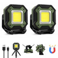 2-Pack 6000mAh Magnetic LED Work Light O709
