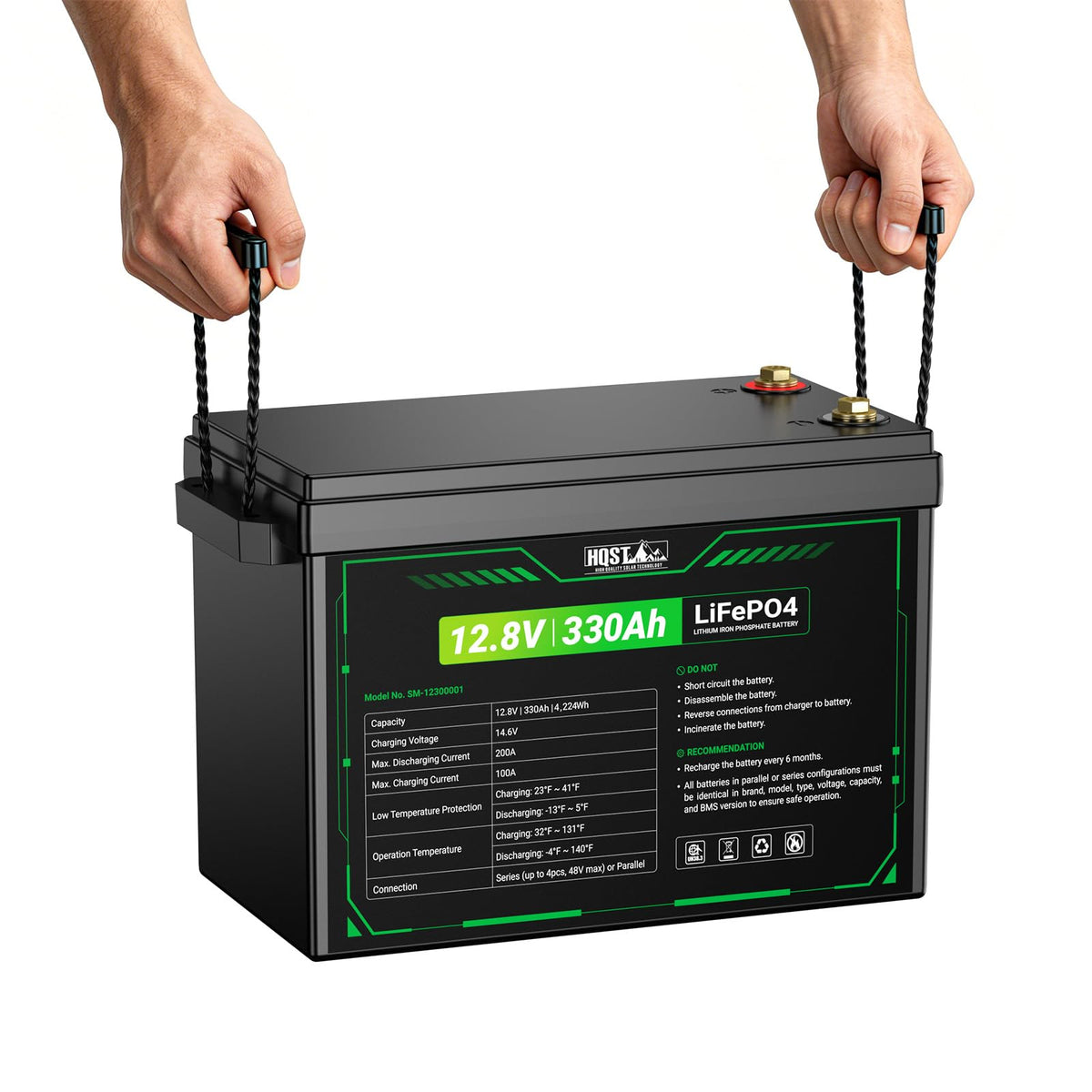 12V 300Ah Mini LiFePO4 Battery V180446