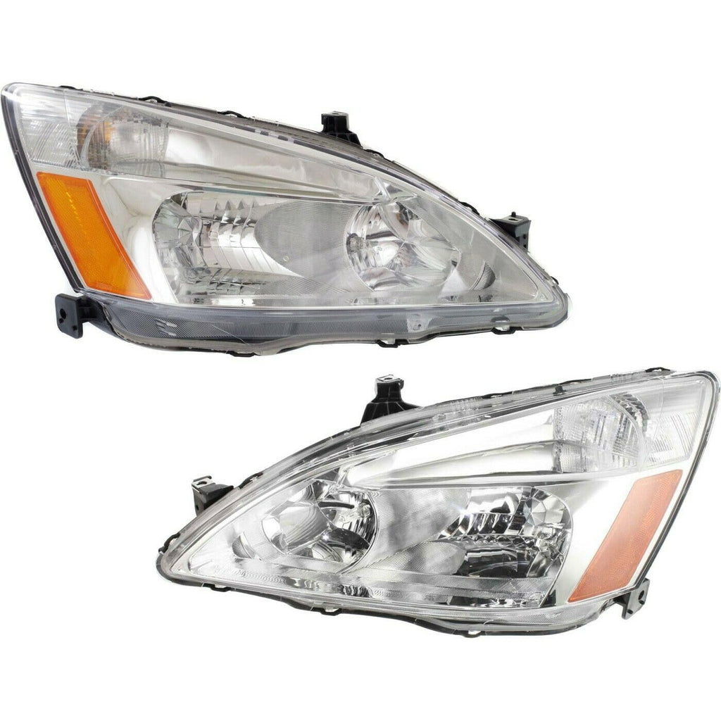 Headlight Left Right Clear Lens Z245
