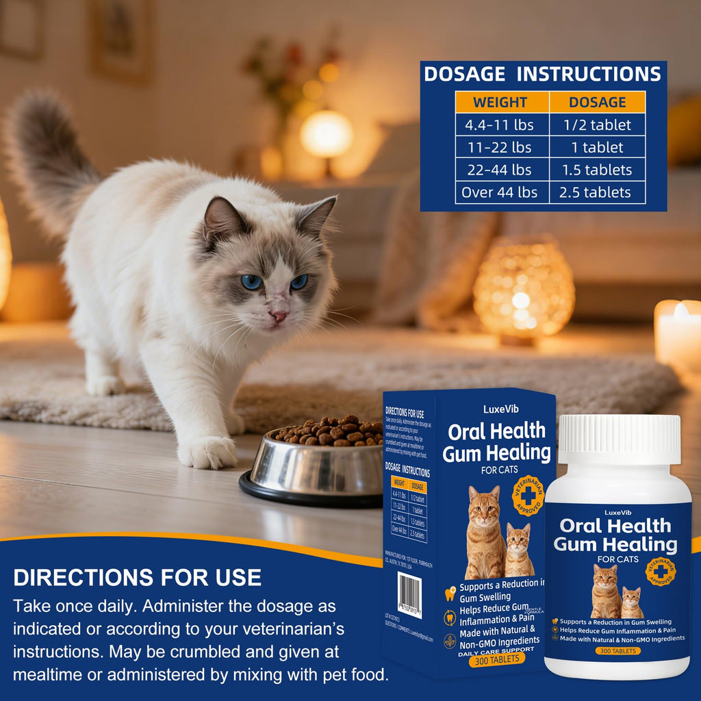 Natural Plant-Based Cat Oral Care L954